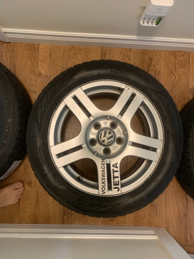 Volkswagen Jetta Winter Tires with Rims