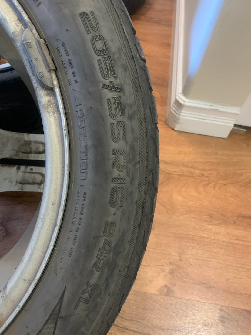 Volkswagen Jetta Winter Tires with Rims - photo 3