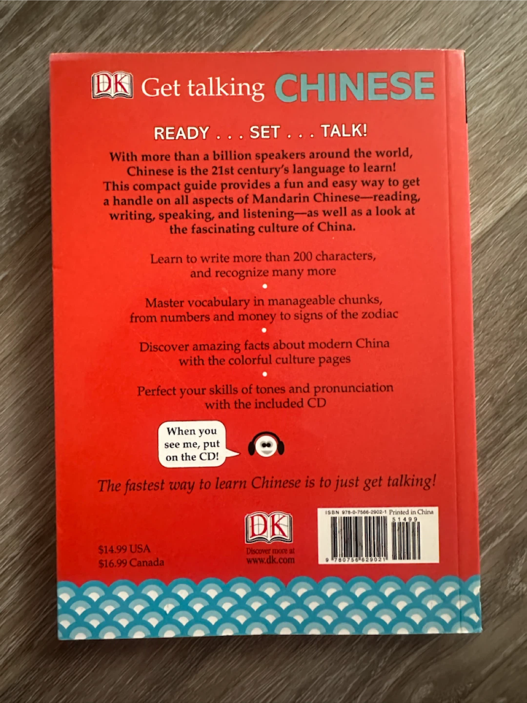 DK Get Talking CHINESE Mandarin Chinese book with CD - photo 2