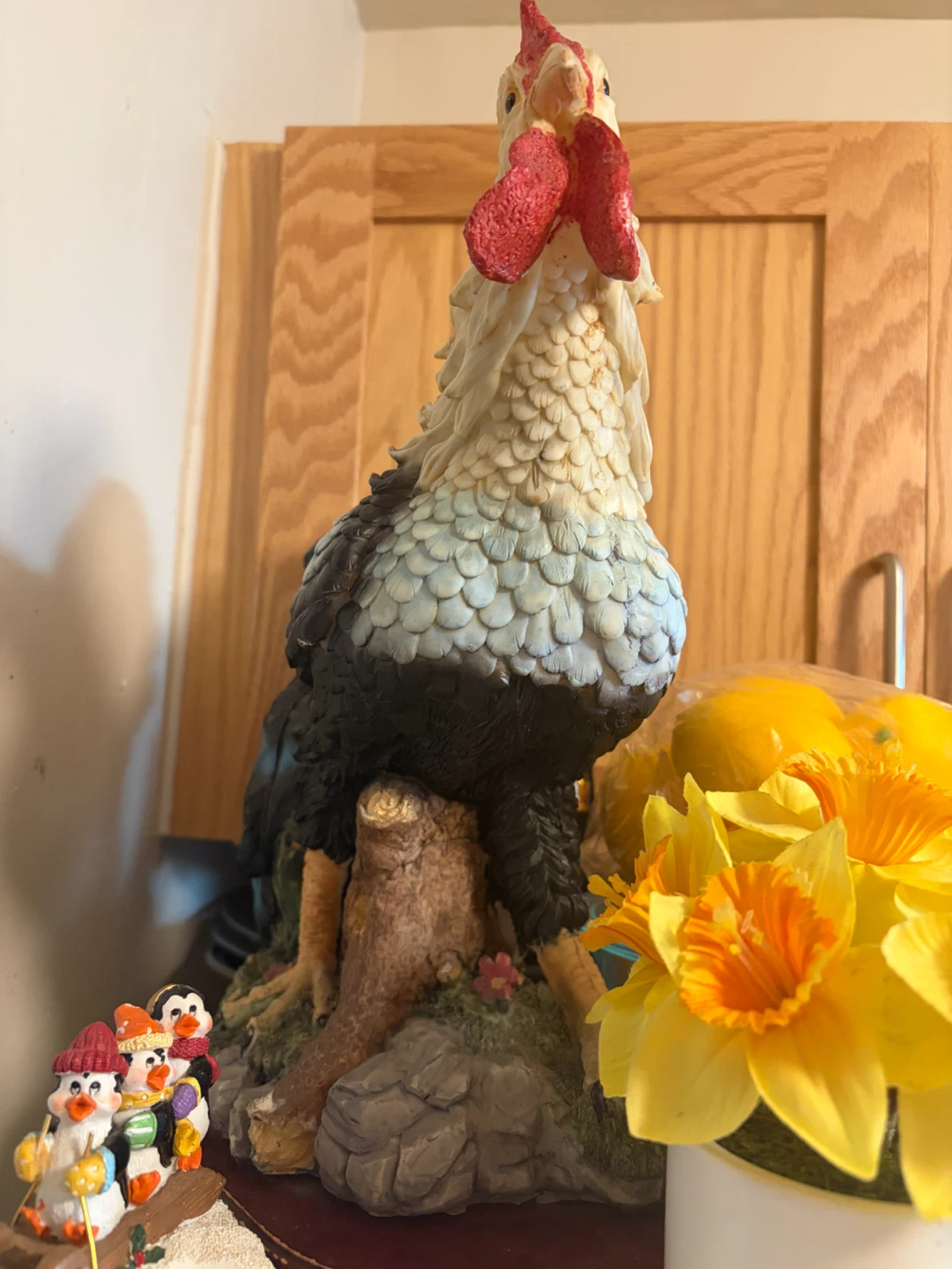 Decorative Rooster Figurine - photo 2