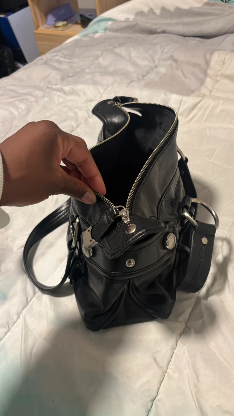 Black Leather Handbag - photo 3