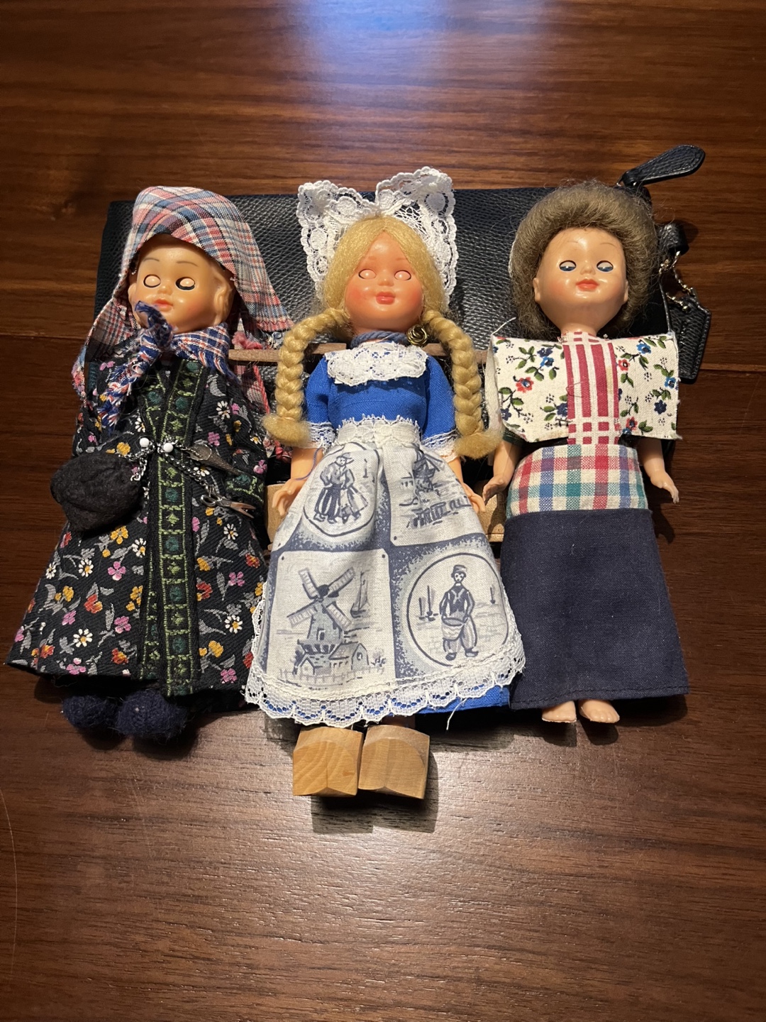Set of 3 Vintage Cultural Dolls