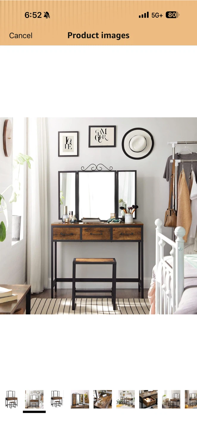 Vanity Table/ dressing table with Mirror - photo 4