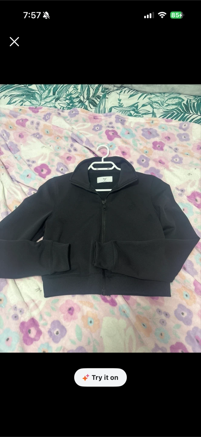 Black Full Zip Jacket