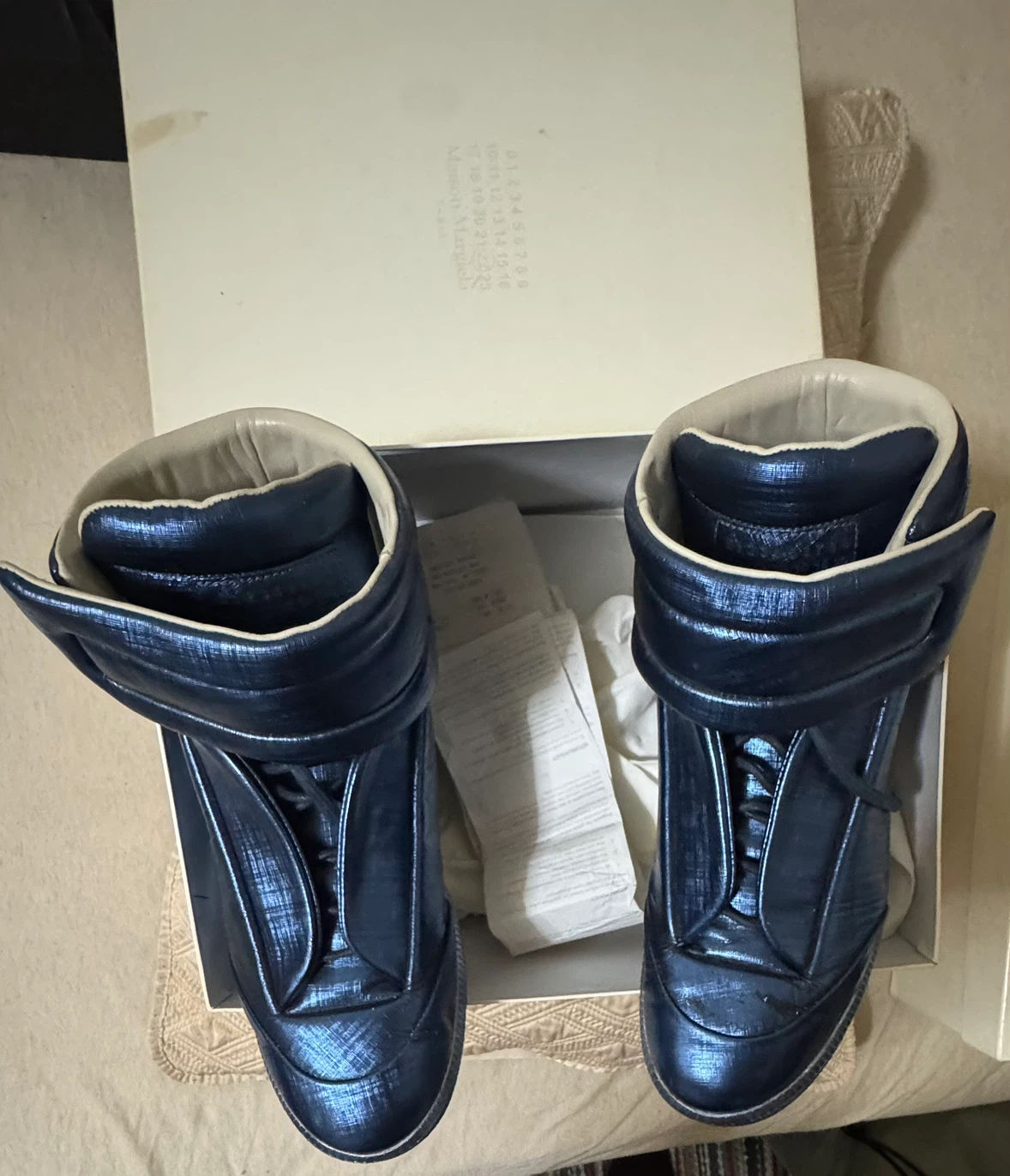 Margiela “Metalic Blue” Future Sneakers - photo 2