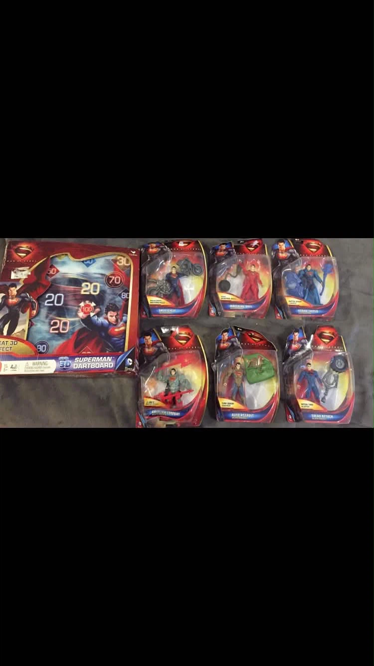 Superman man of steel Toys
