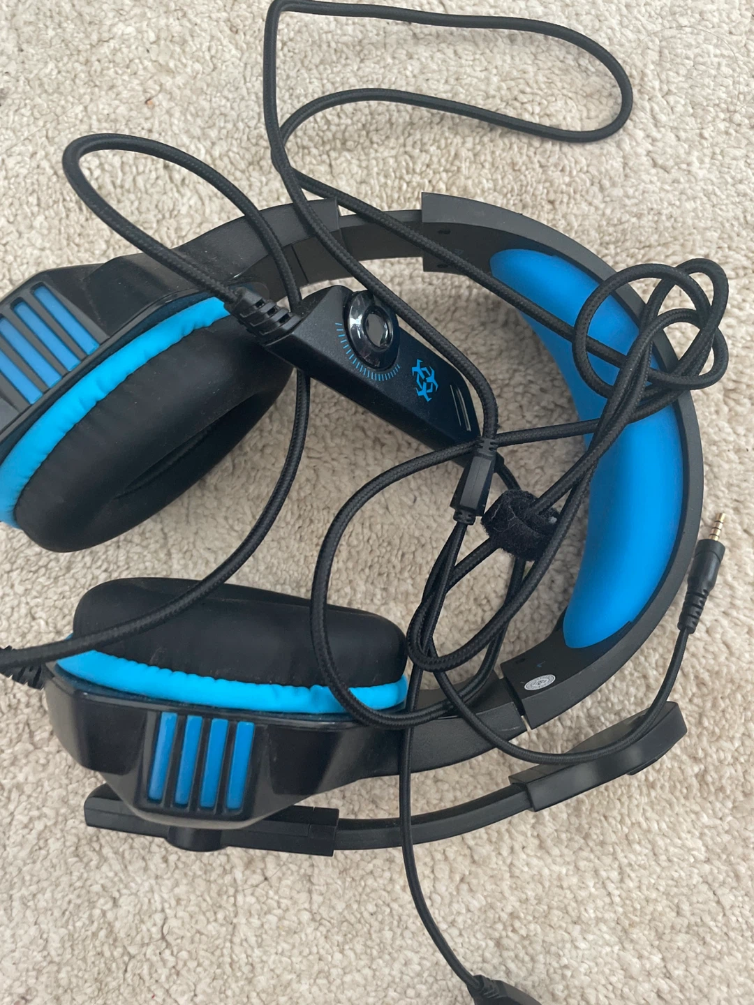 Gaming Headset - Black & Blue