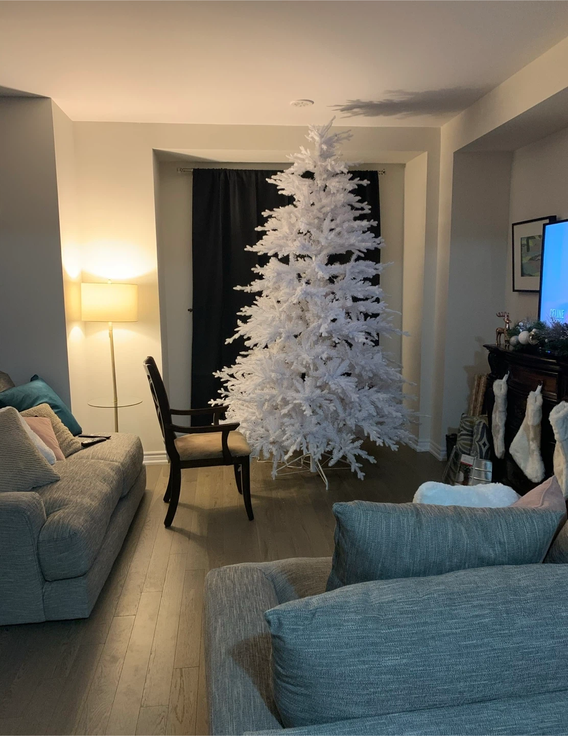 12ft White Christmas Tree