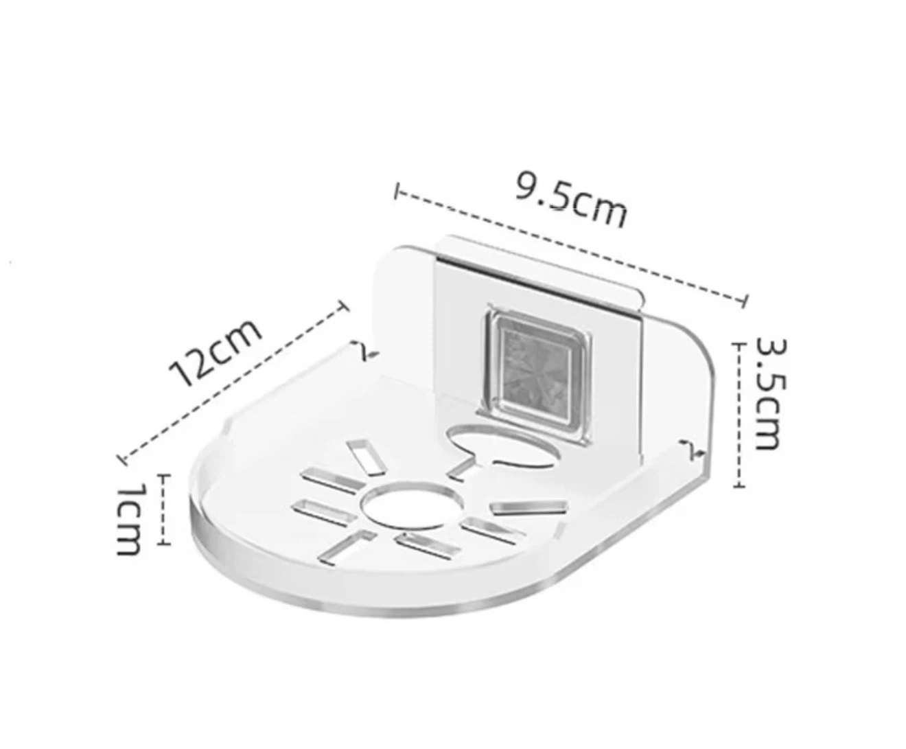 Clear Wall-Mount Camera Shelf - photo 4