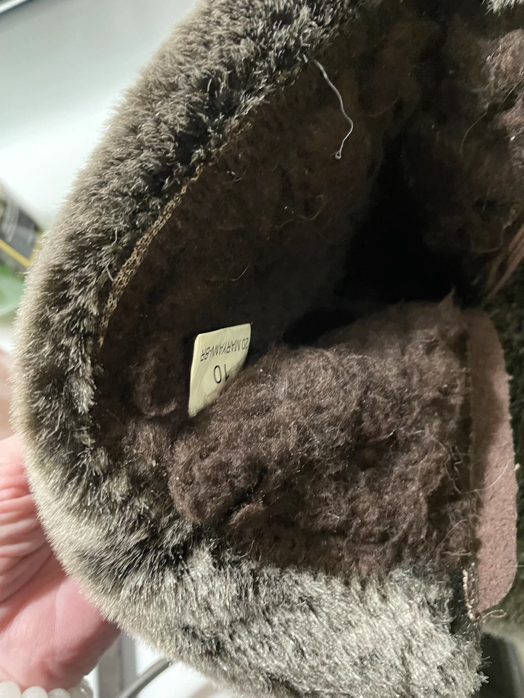 Brown Faux Fur Lined Winter Boots - photo 5