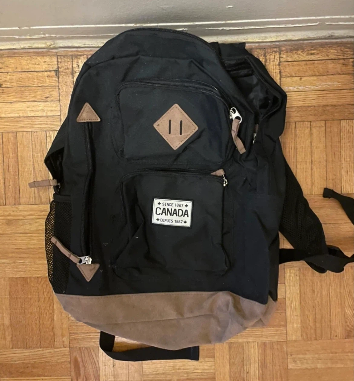 Black Canada Backpack - brand new