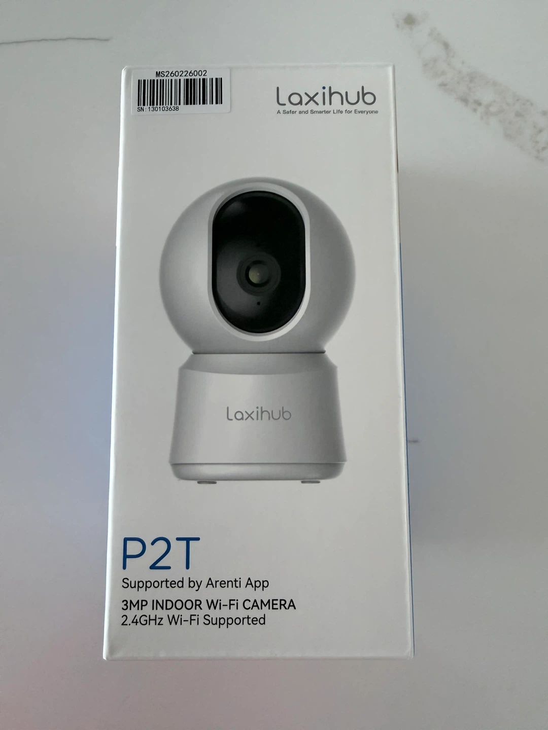 Laxihub P2T 3MP Indoor Wi-Fi Security Camera - photo 3