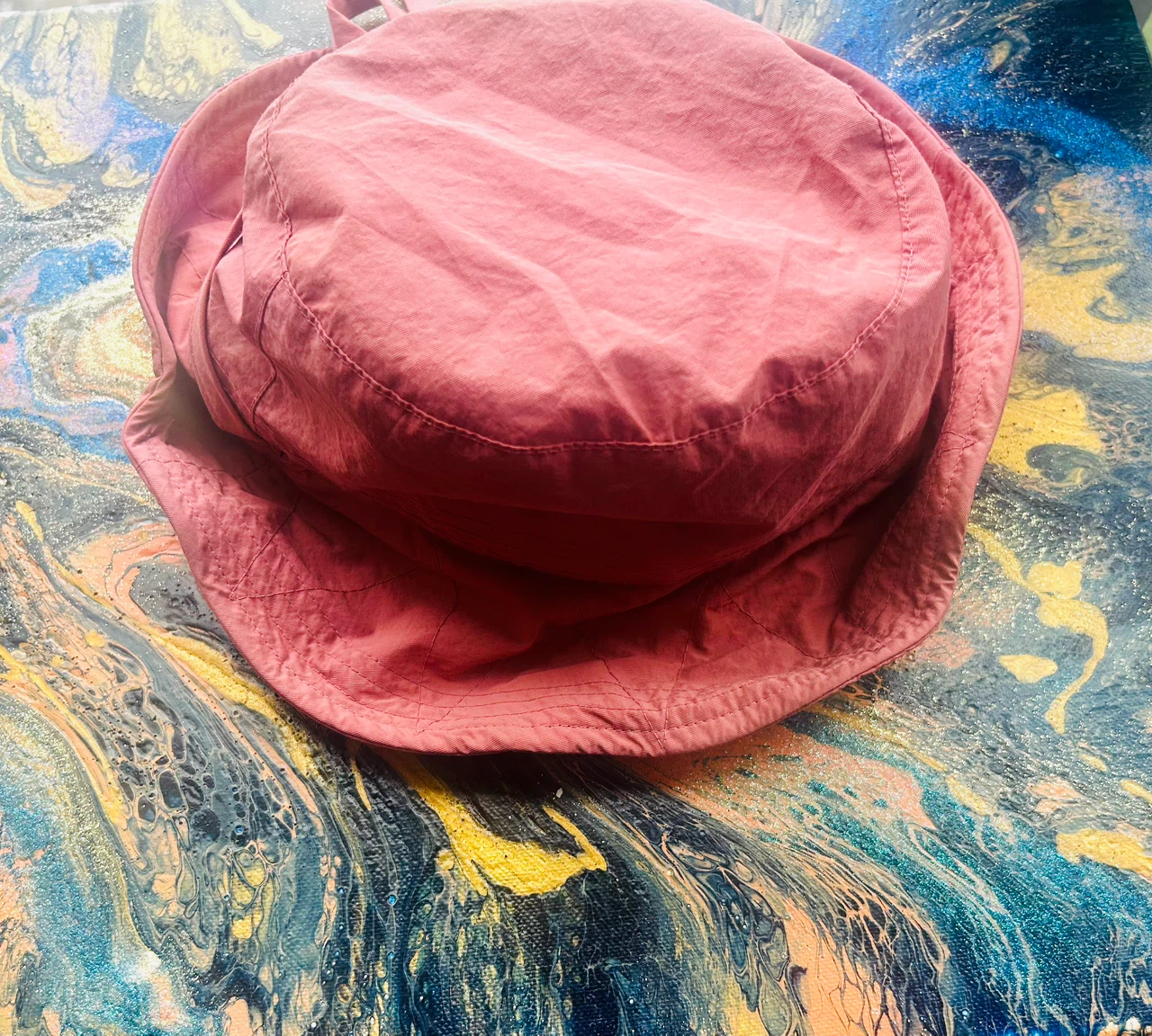 TNC The New Cap Pink Polyester Bucket Hat