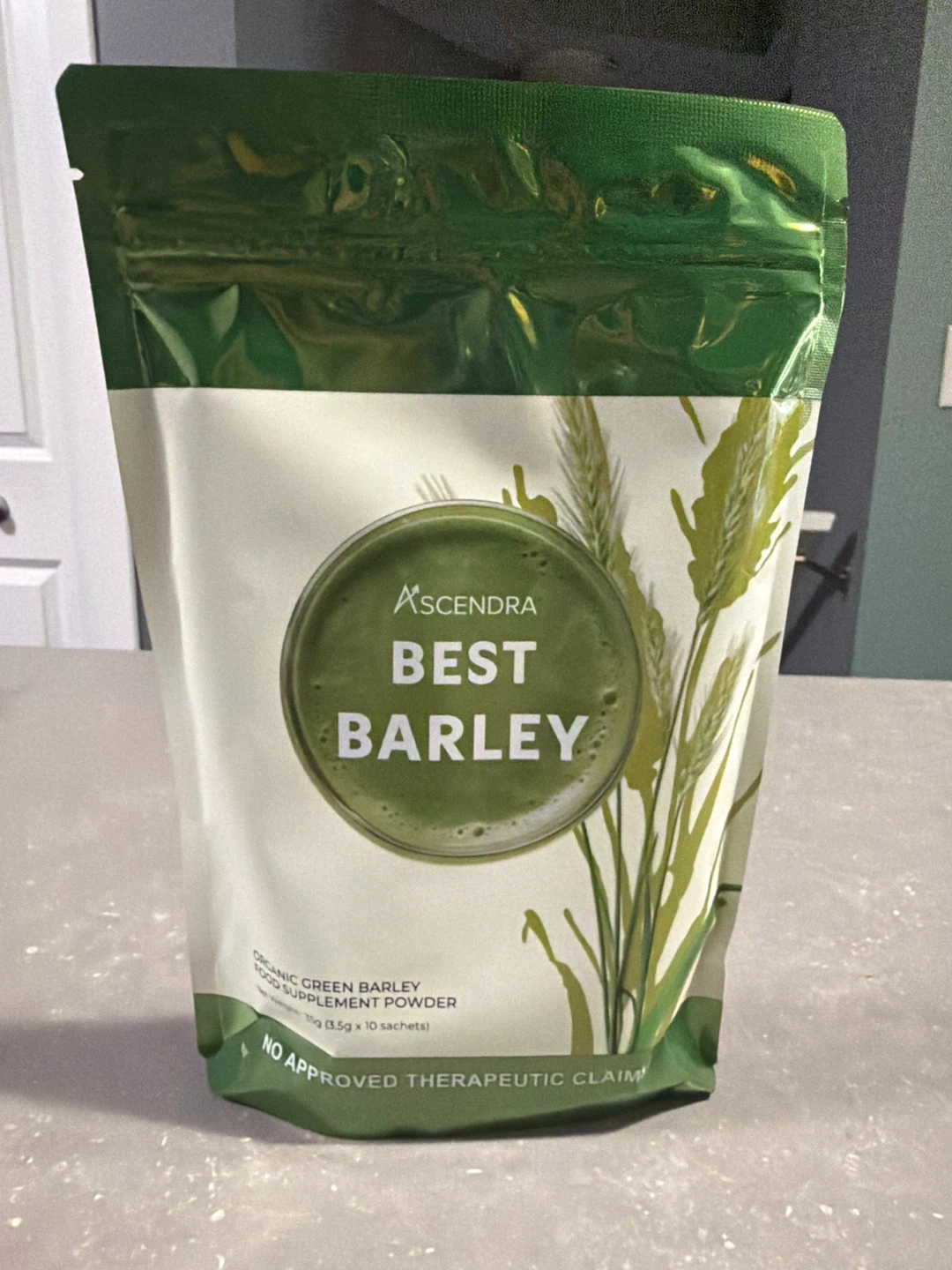 Ascendra Best Barley Organic Green Barley Powder