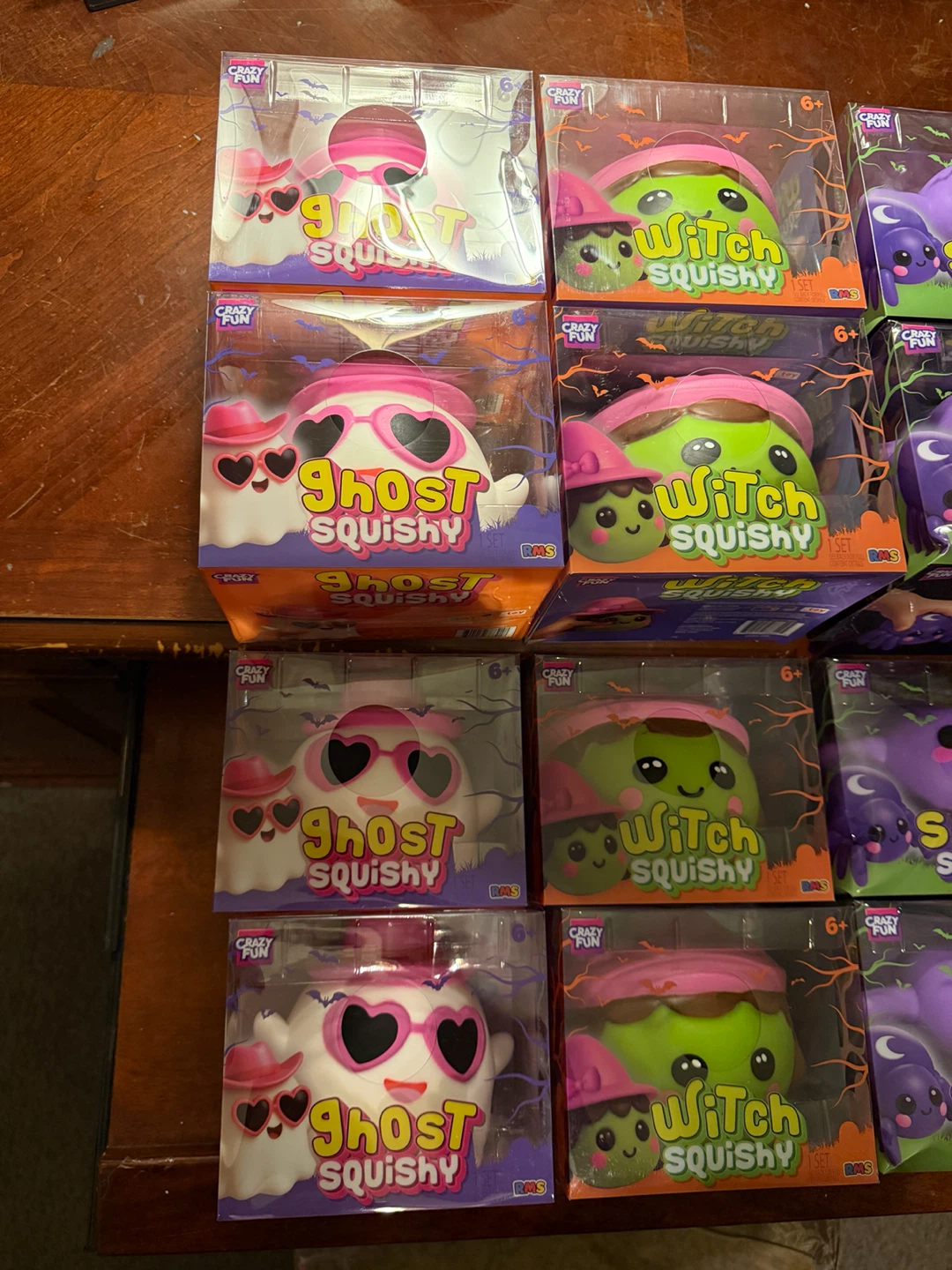 FULL 3-PIECE SET!! Lot of 12 - Crazy Fun Ghost + Spider + Witch - photo 2