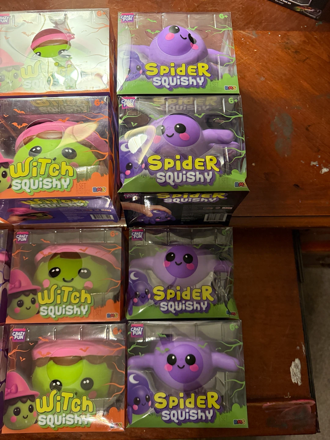FULL 3-PIECE SET!! Lot of 12 - Crazy Fun Ghost + Spider + Witch - photo 4