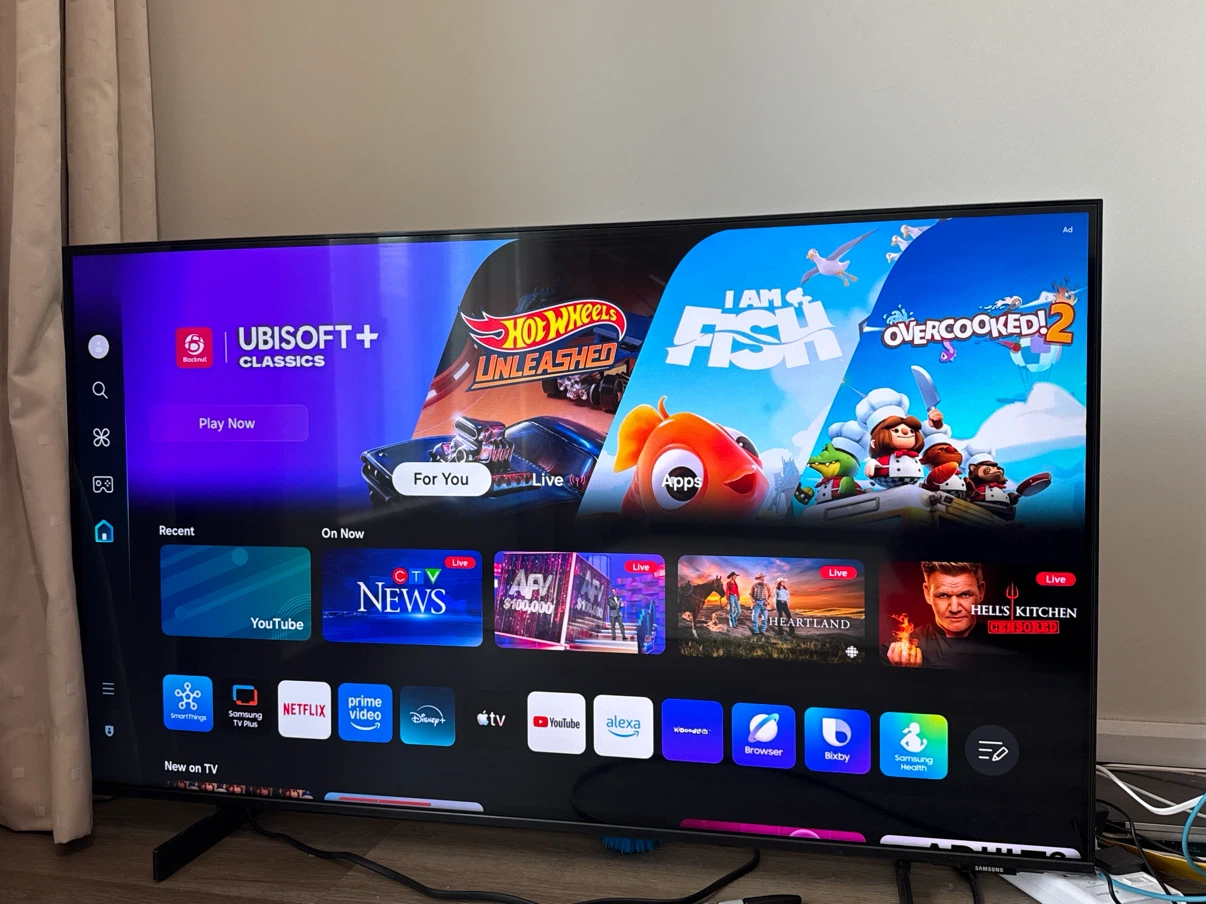 Samsung 43" Crystal UHD CU8000 Smart TV