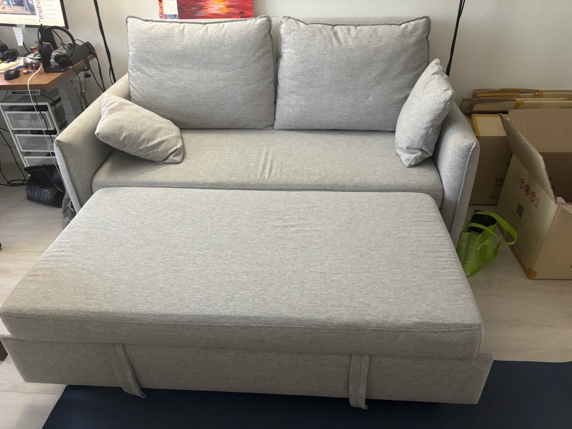 Sofa bed - grey - photo 2