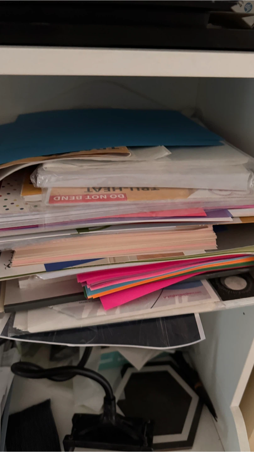 Assorted Craft Paper and Envelopes
