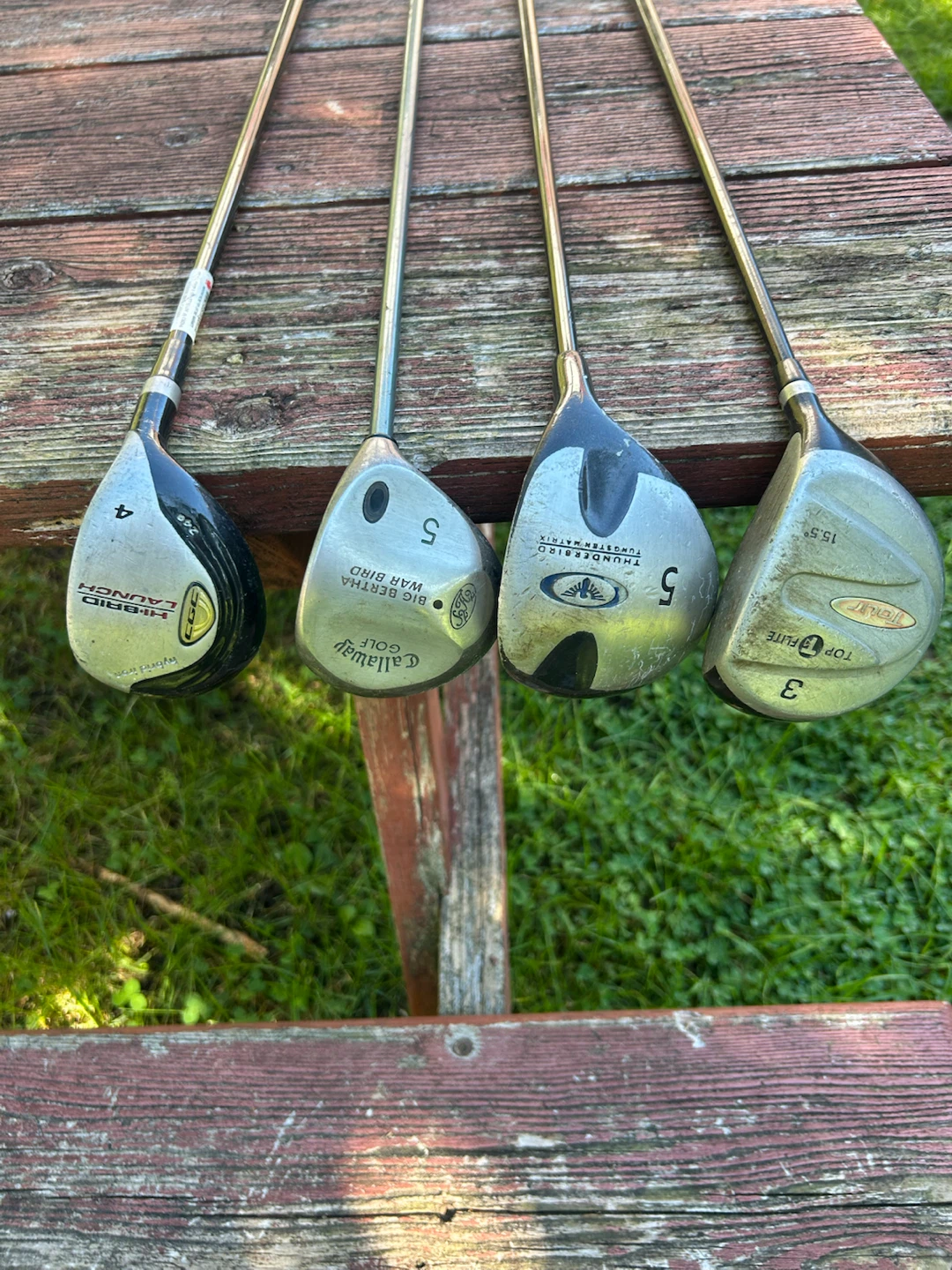 Mixed Set of Golf Clubs