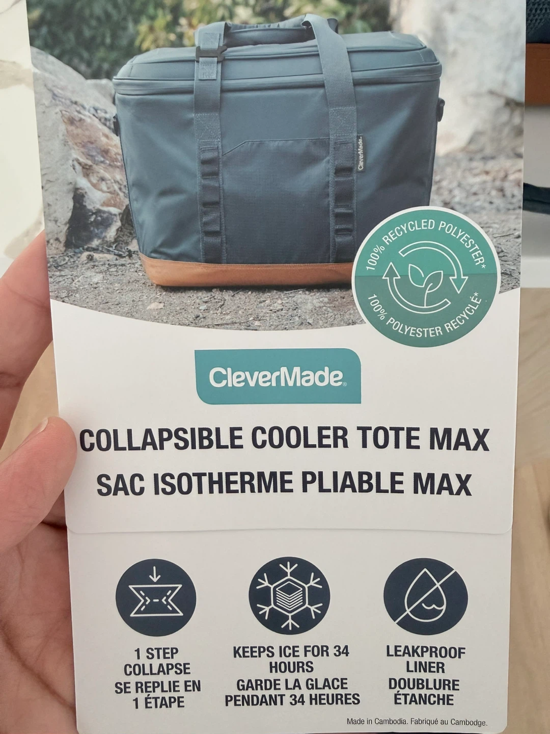 CleverMade Collapsible Cooler Tote Max - photo 2