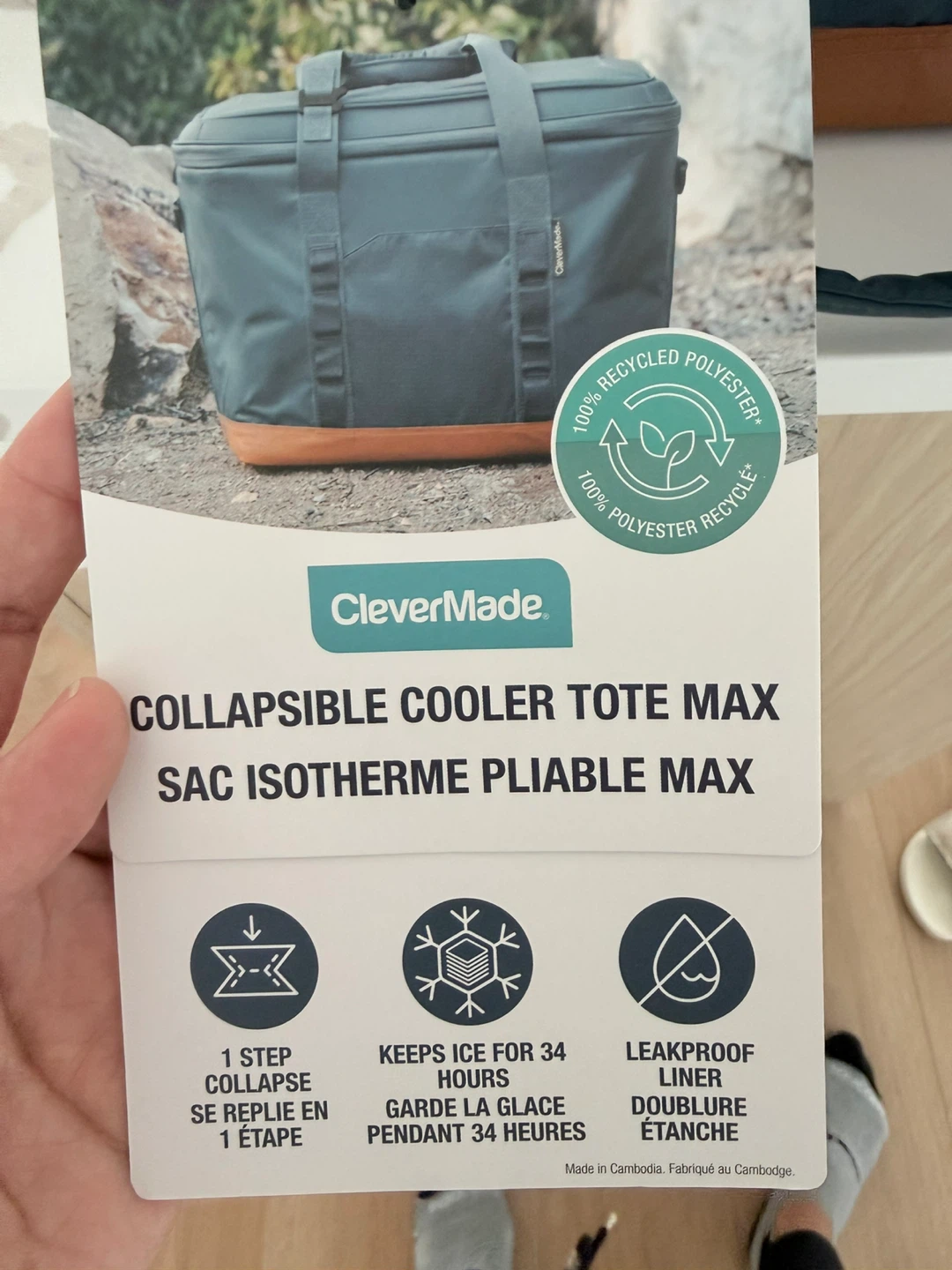 CleverMade Collapsible Cooler Tote Max - photo 3