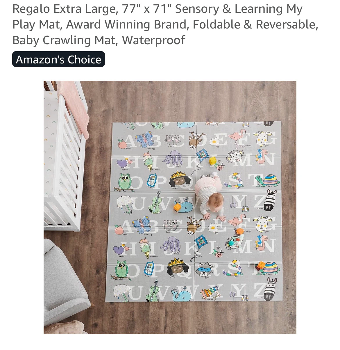 Regalo Extra Large Play Mat