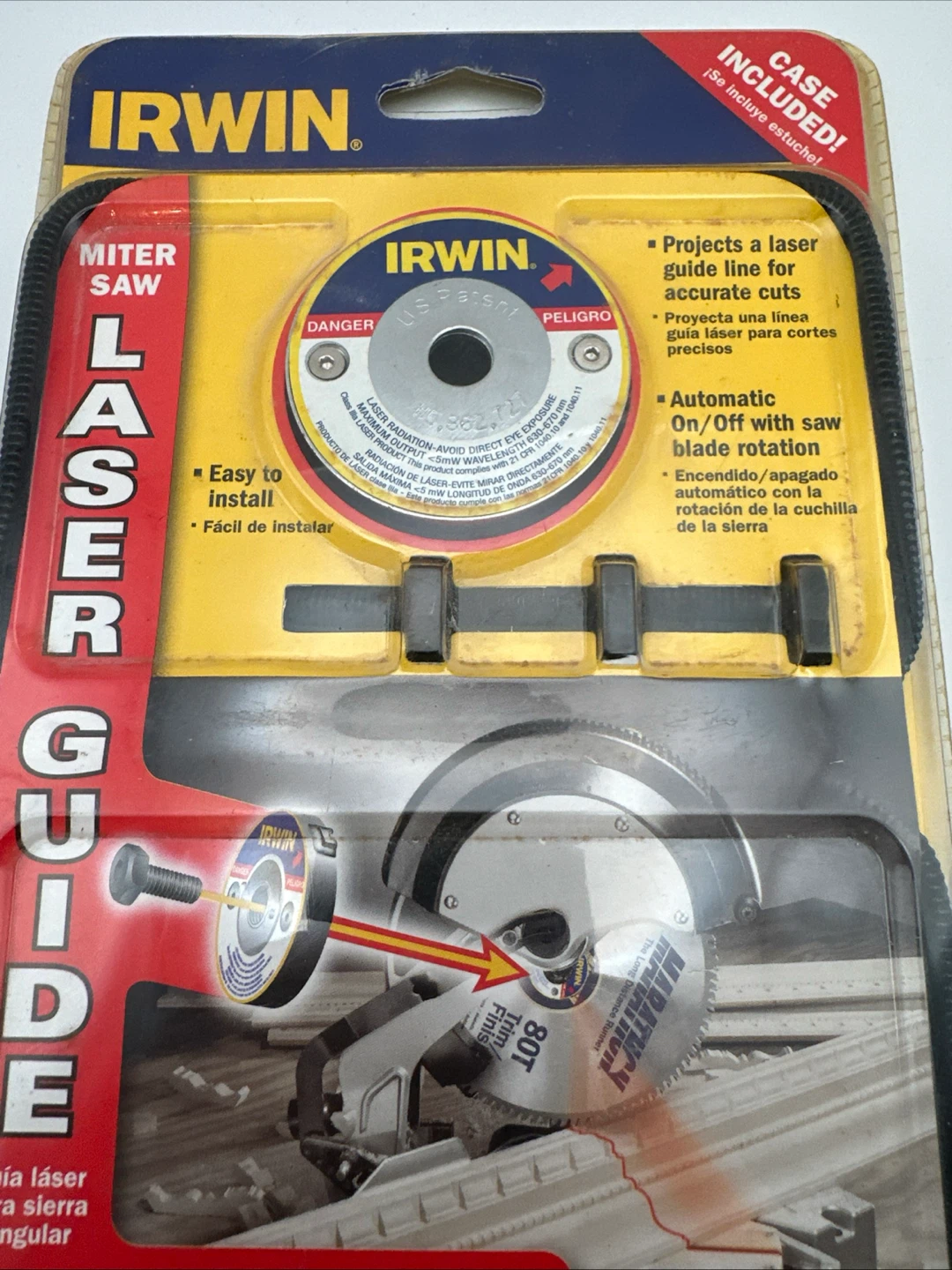 Irwin Miter Saw Laser Guide - photo 3