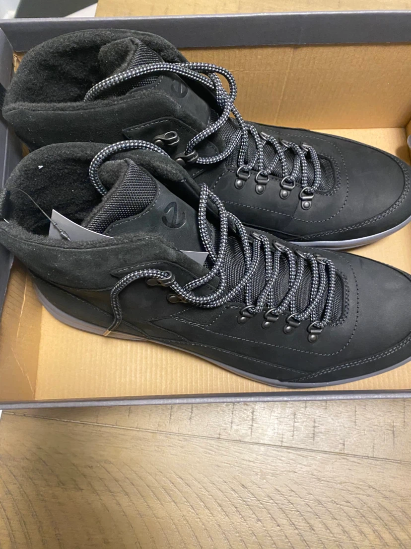 ECCO Espinho Black Winter Boots size 47 - photo 2