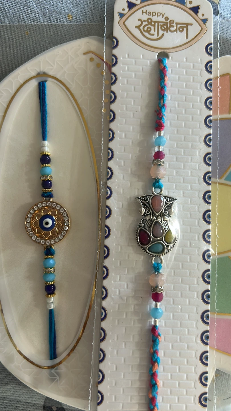 Two Rakhi Bracelets