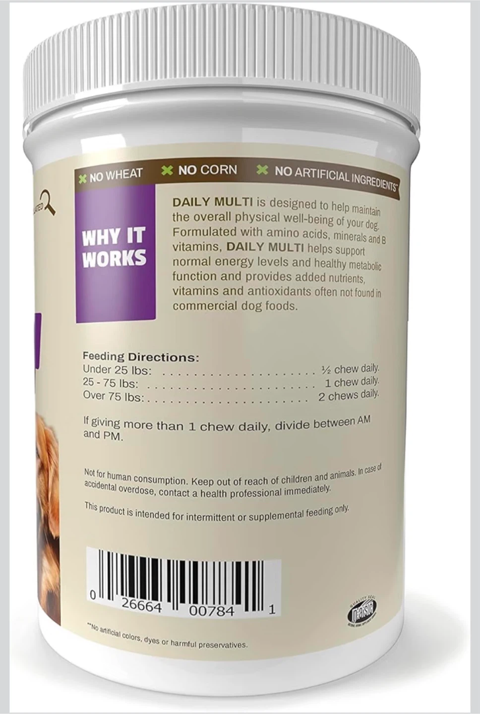 Pet Naturals Daily Multi Vitamin 150 - photo 4