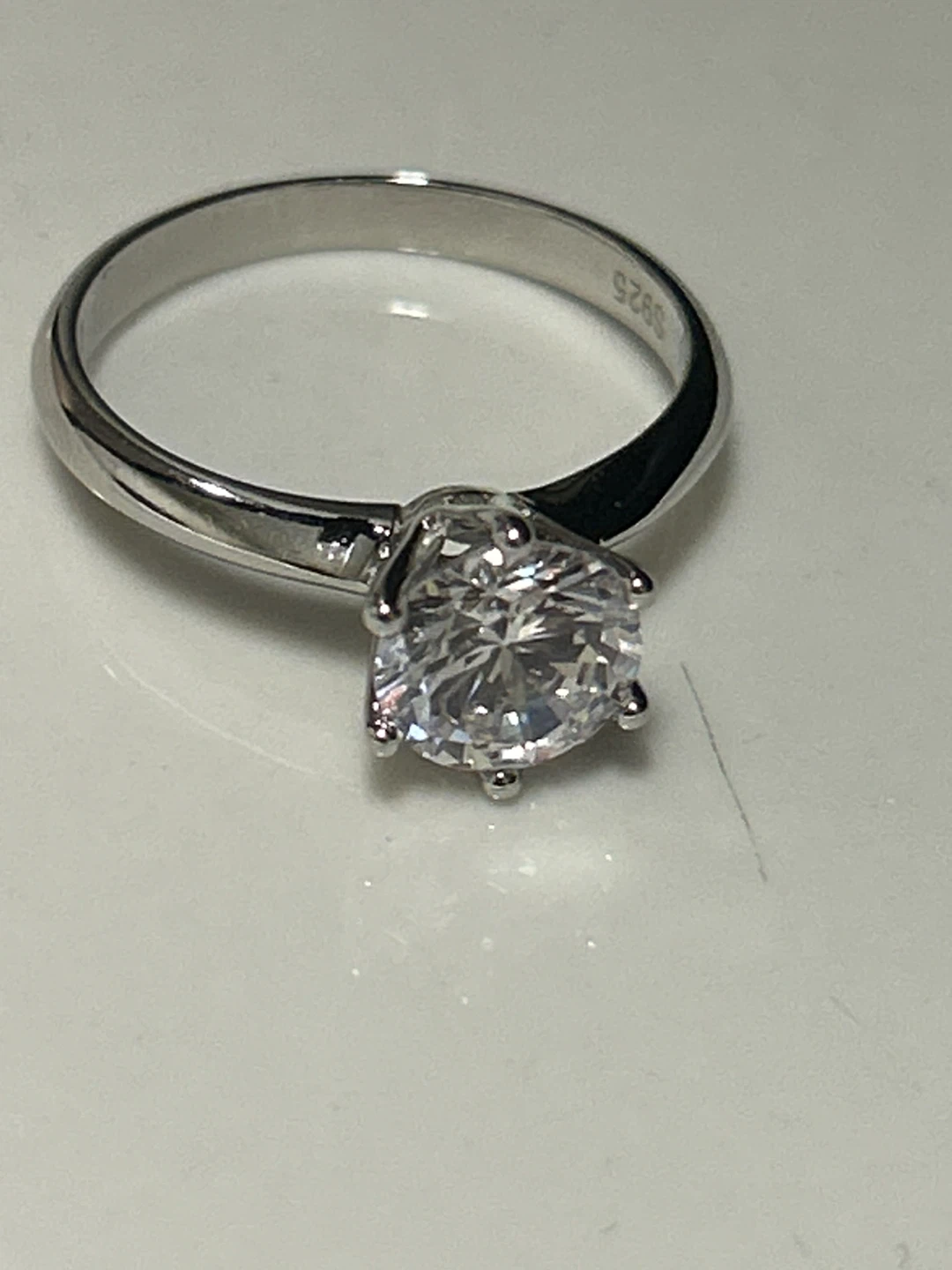 Silver Ring with Stone