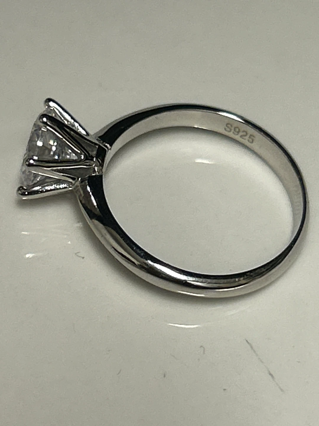 Silver Ring with Stone - photo 2