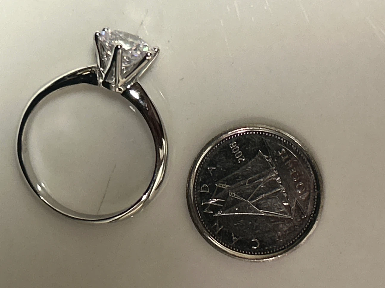 Silver Ring with Stone - photo 4