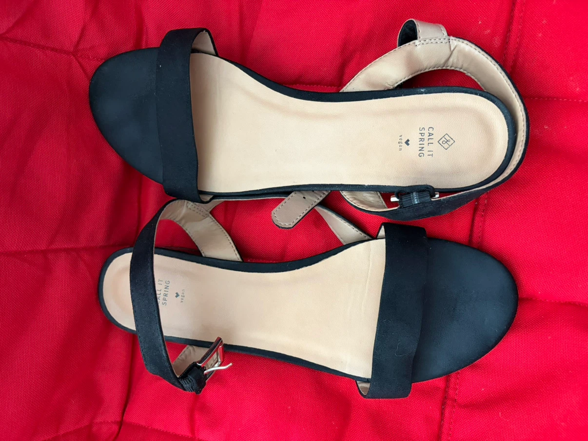 Call It Spring Black Sandals - photo 3