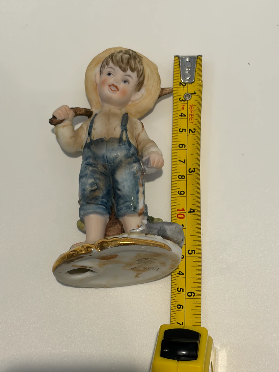 Lefton China Hand Painted Boy Figurine