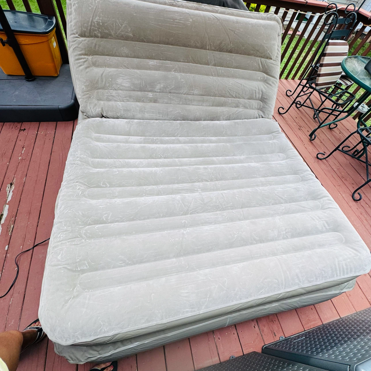 Insta-Flex Raised Air Bed with Backrest - photo 2