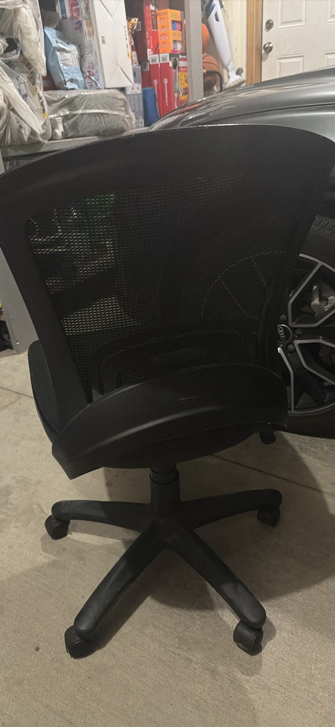 Black Mesh office adjustable height Desk chair - photo 3