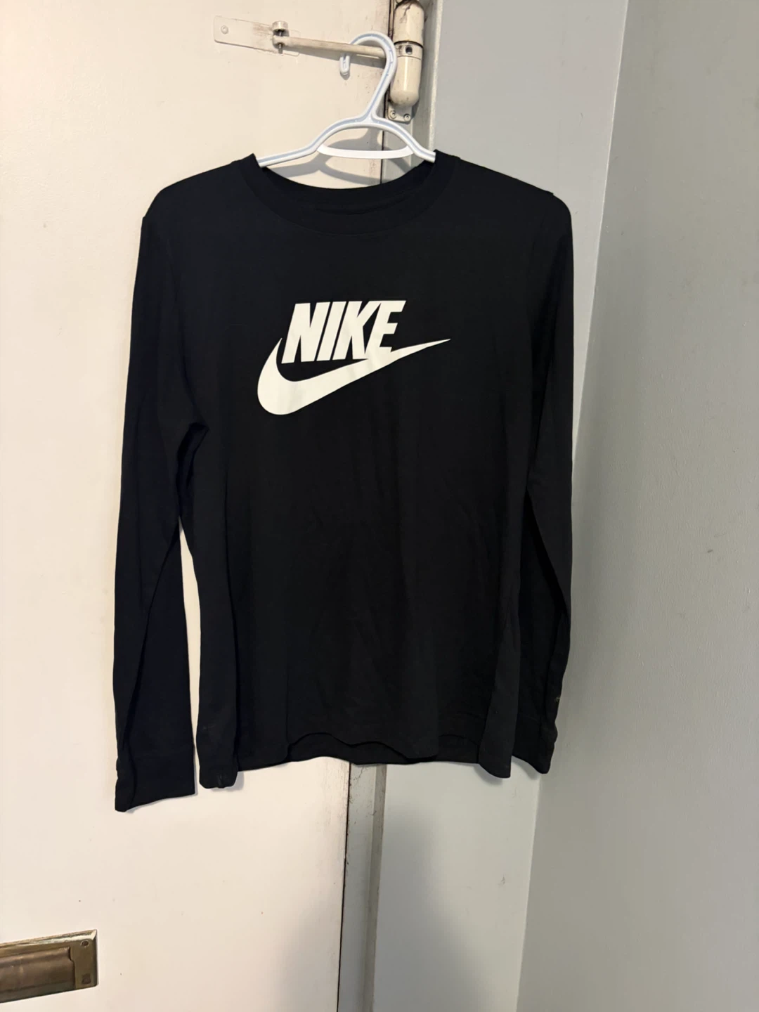 Nike The Nike Tee Long Sleeve Black - Medium