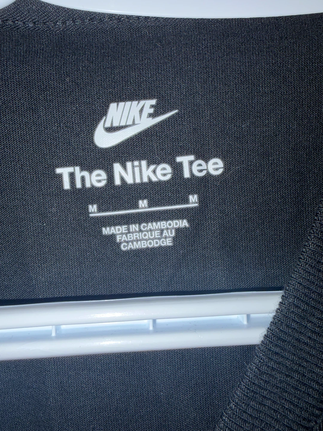 Nike The Nike Tee Long Sleeve Black - Medium - photo 2