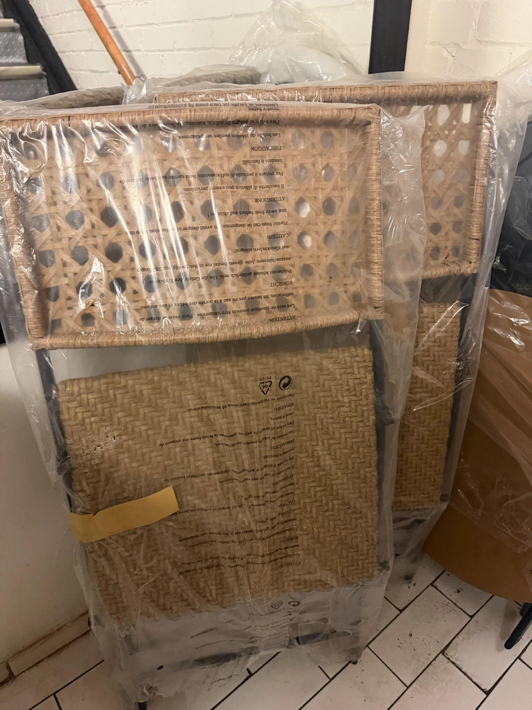 3-Piece Wicker Bistro Set - photo 2