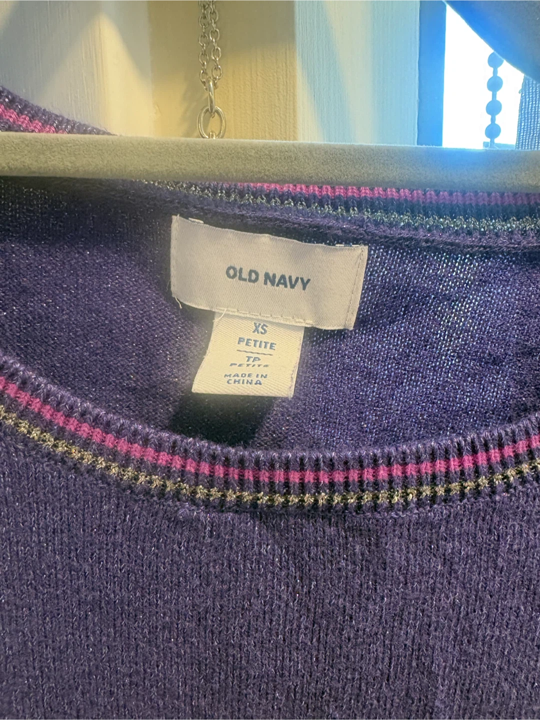 Old Navy Purple Knit Sweater - photo 2