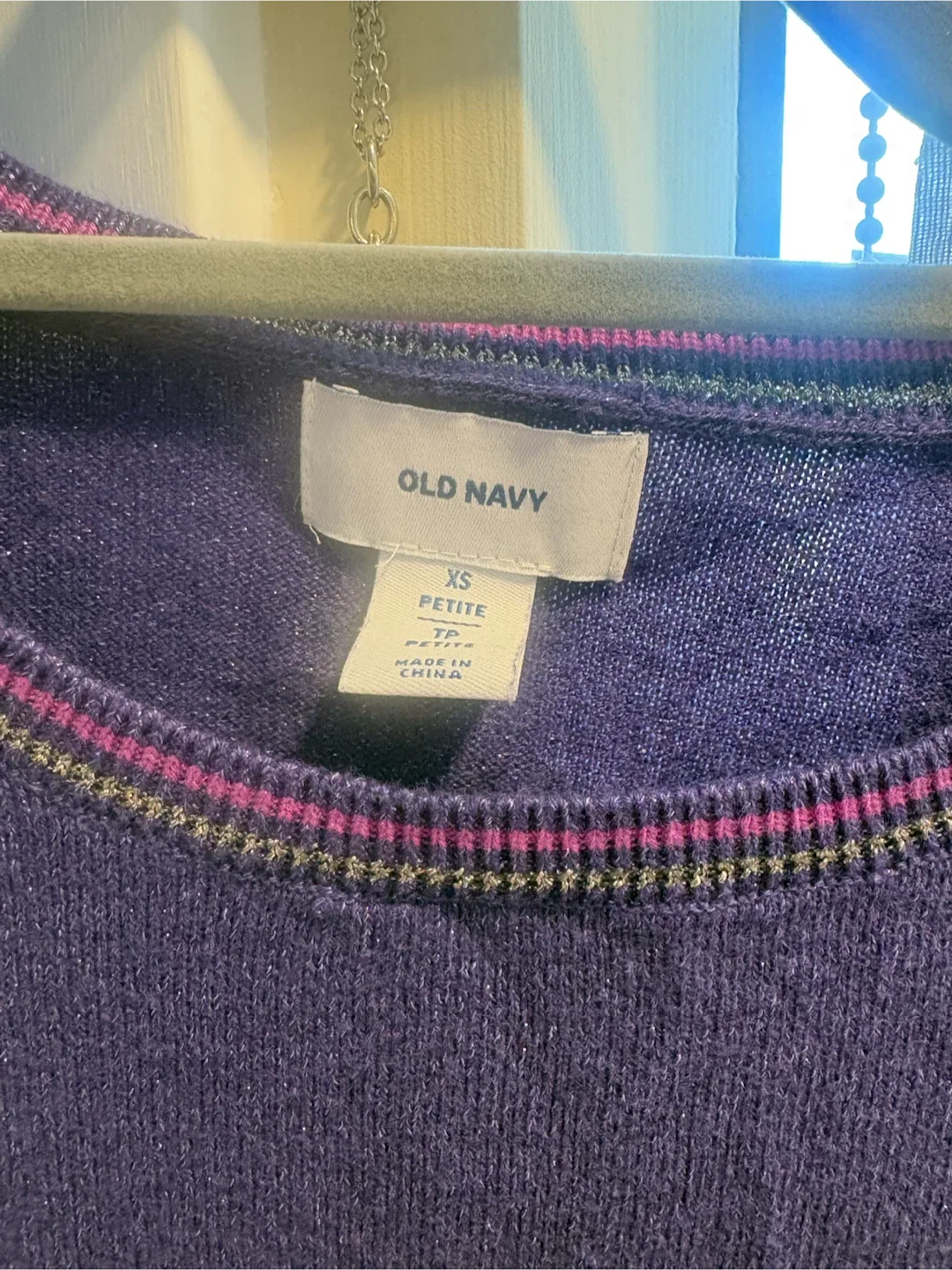 Old Navy Purple Knit Sweater - photo 2