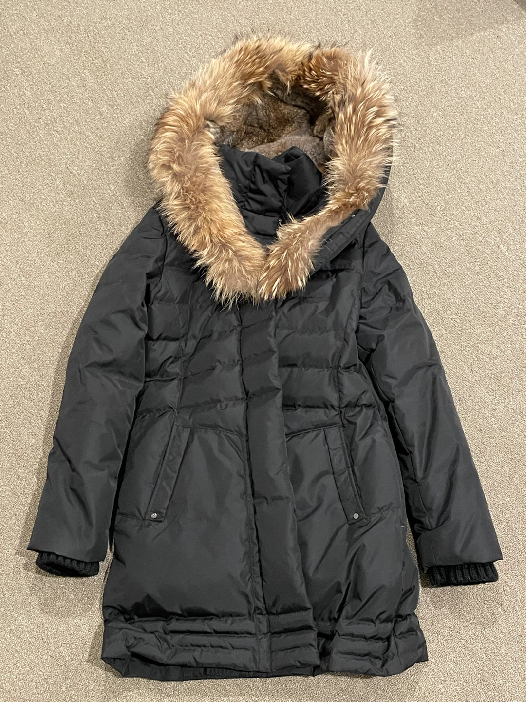 Pajar Down Parka with Fur Hood