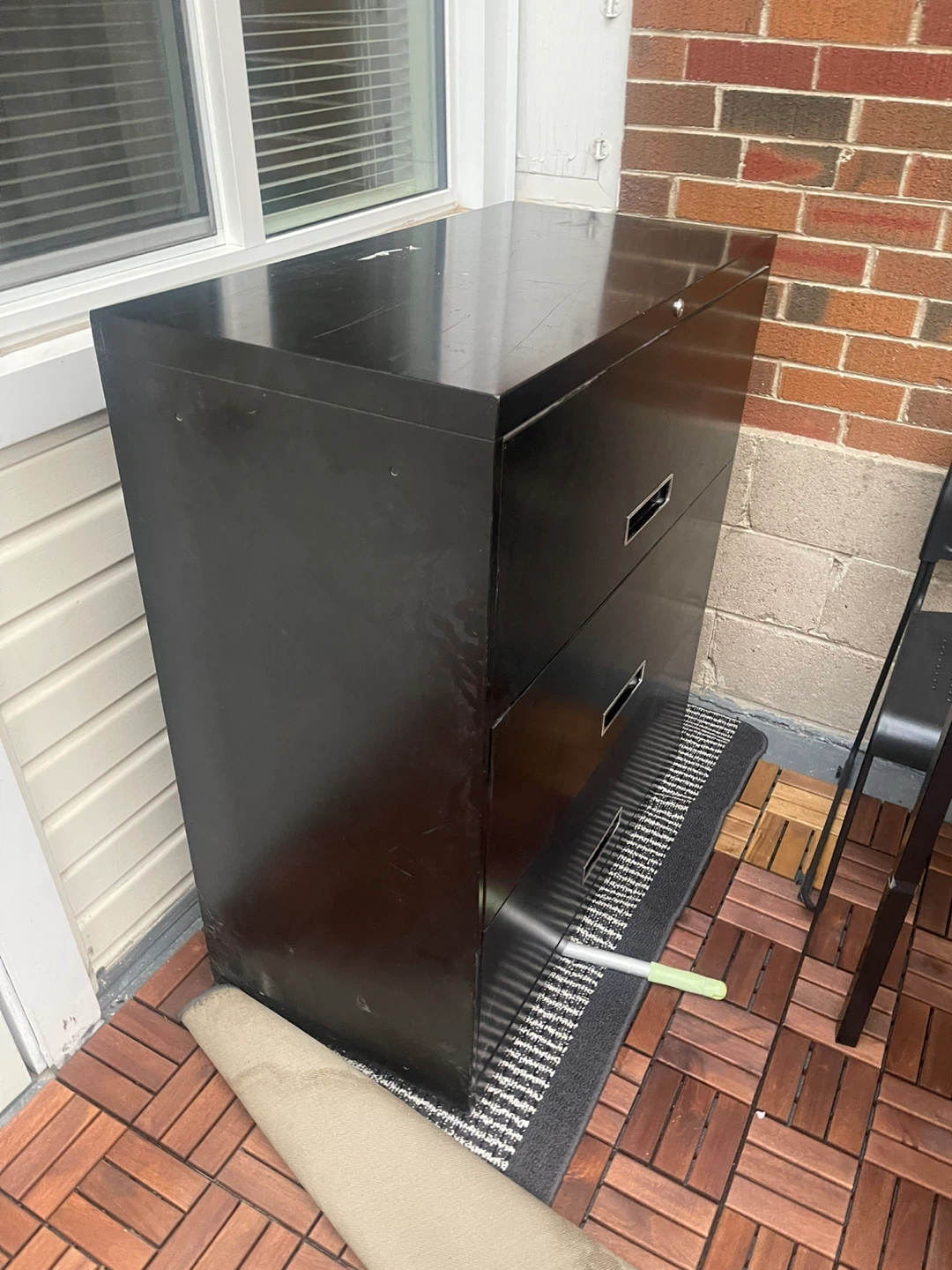 3-Drawer Metal Filing Cabinet