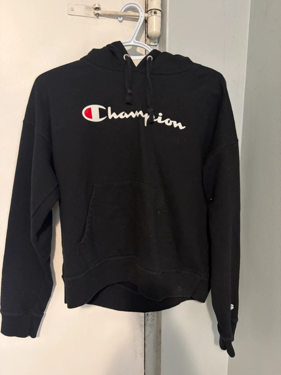 Champion Black Hoodie size small