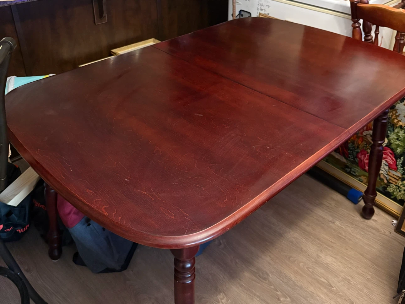 Wooden Dinning table and chairs