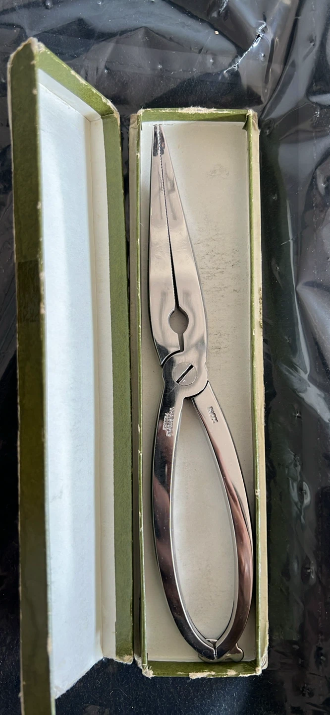 Christofle France Stainless Steel Lobster Tongs - photo 2
