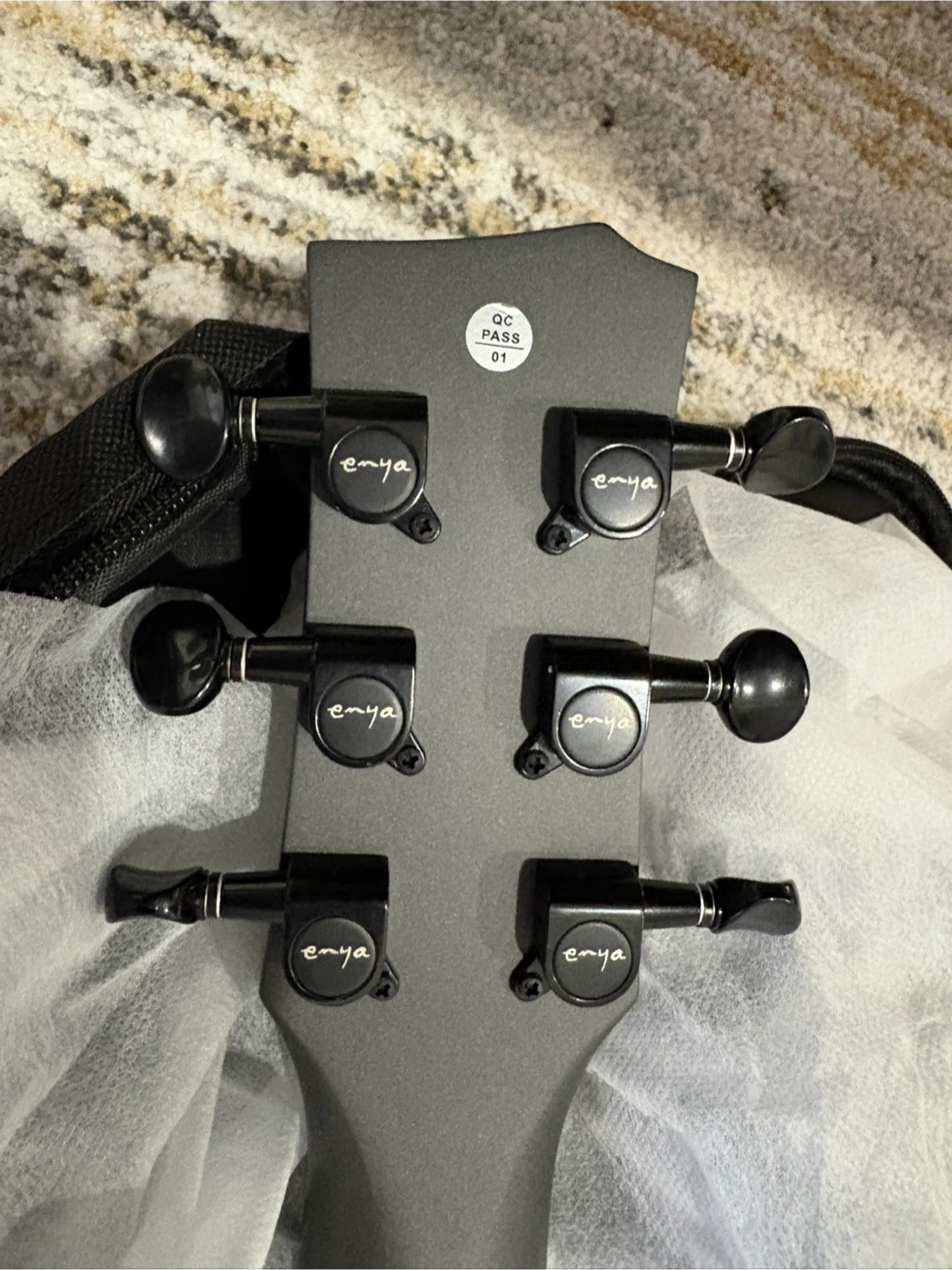 Enya Nova Go Mini Carbon Fiber Acoustic Guitar - photo 4