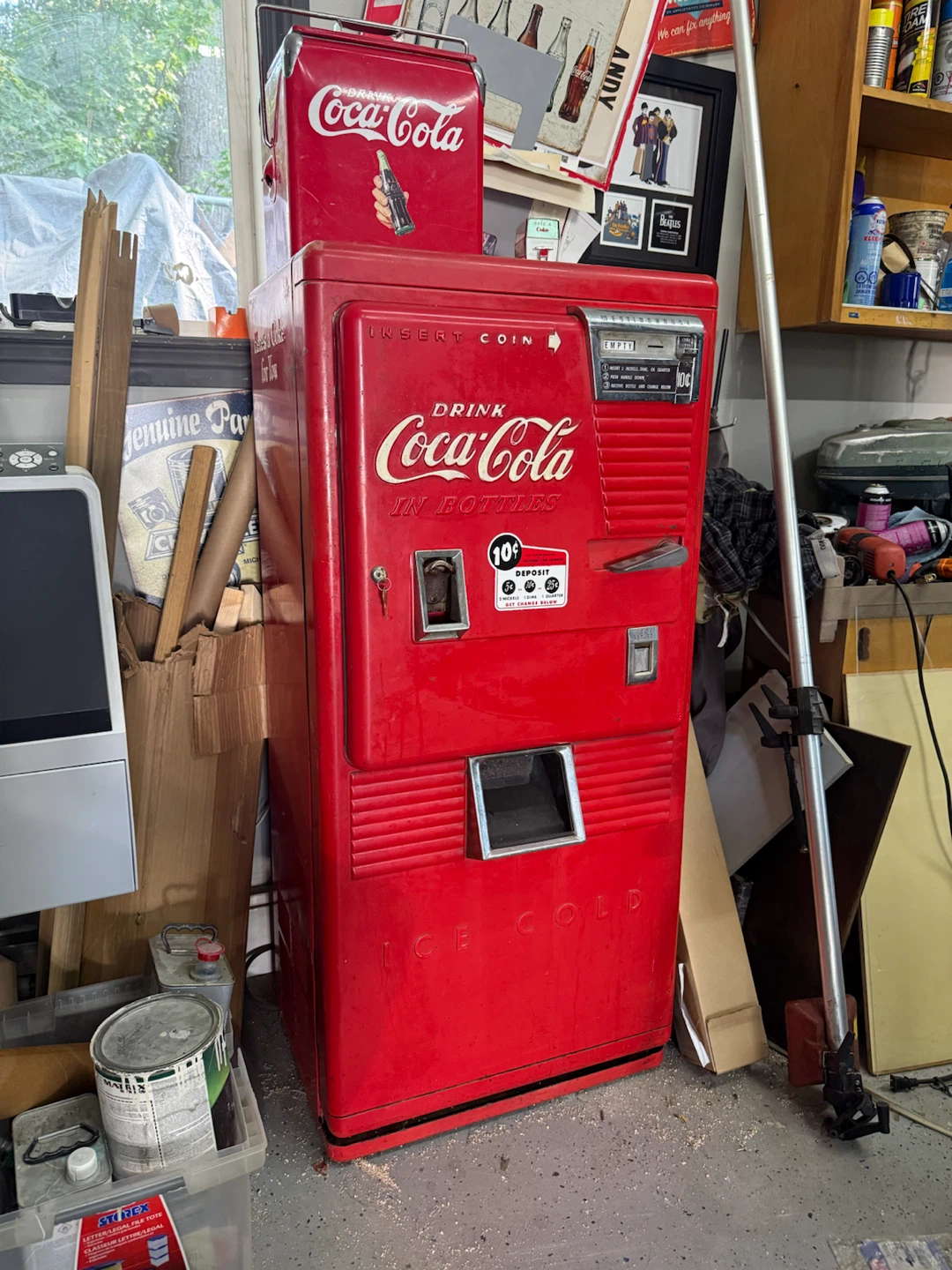 1949 Westinghouse W42T Coca Cola machine